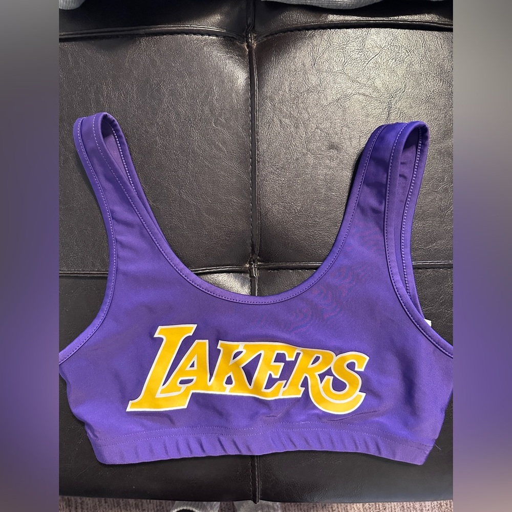 NBA Purple Ultra Game Sports Bra